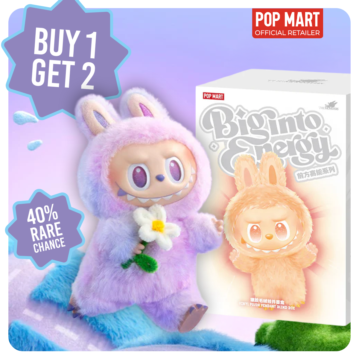 Labubu Big Into Energy V3 Blind box